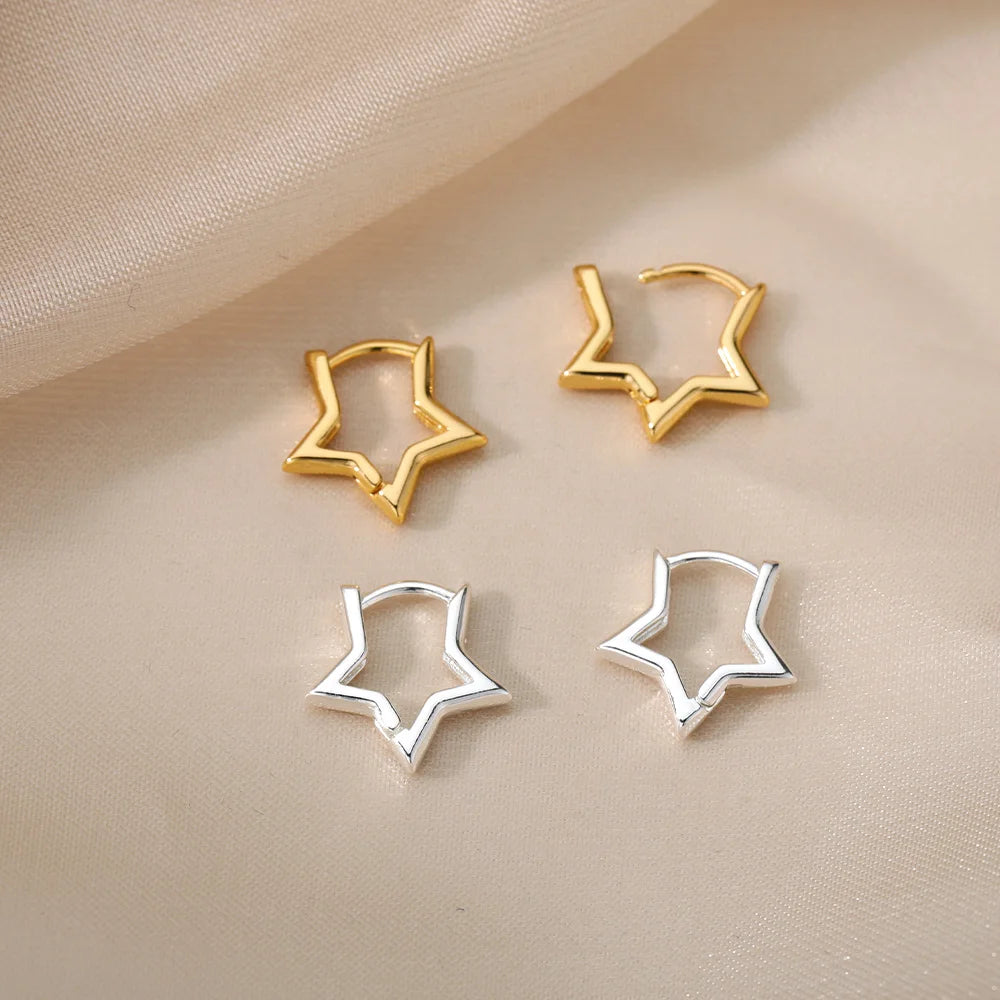 Luxury Star Pendientes Earrings