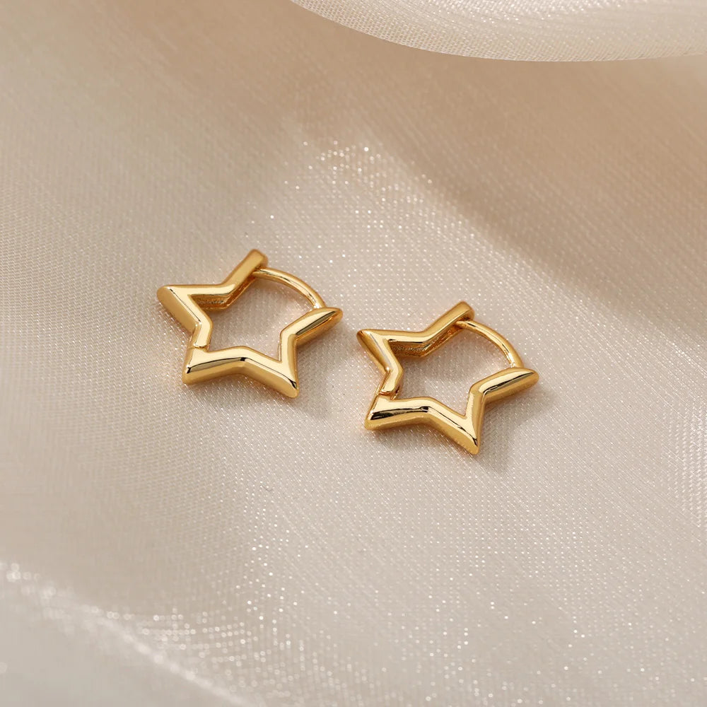 Luxury Star Pendientes Earrings