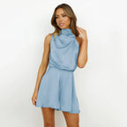 Ruffled Women Romper