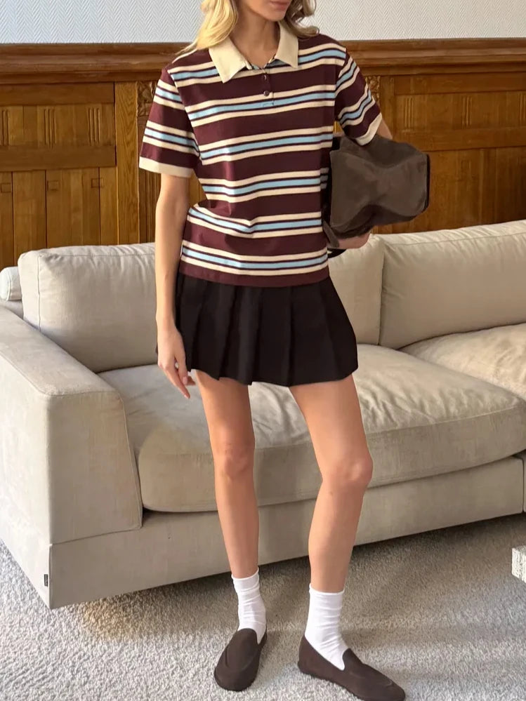 Hirsionsan Polo Neck T Shirt