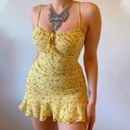 Casual Home Small Floral Dress