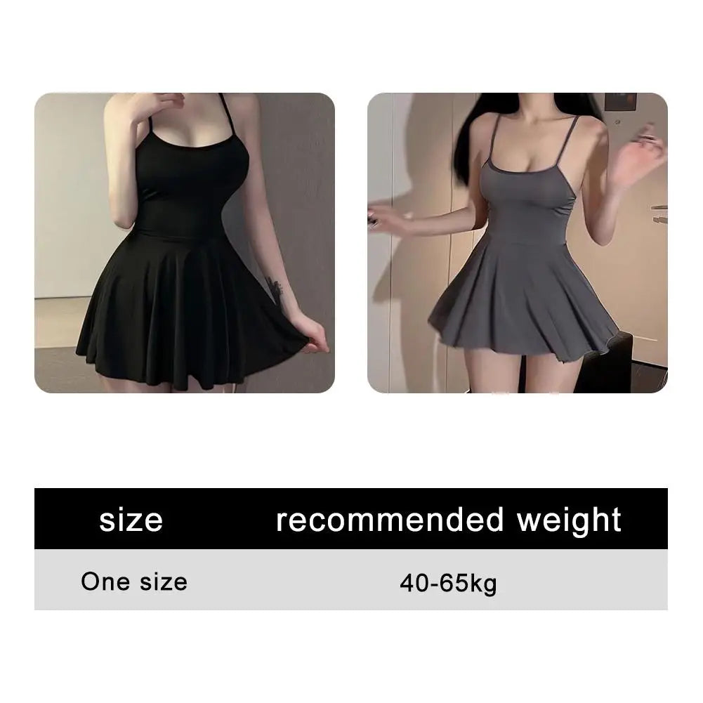 Pleated Micro MINI Dress