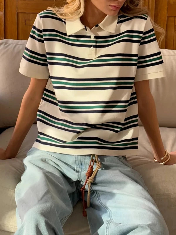 Hirsionsan Polo Neck T Shirt