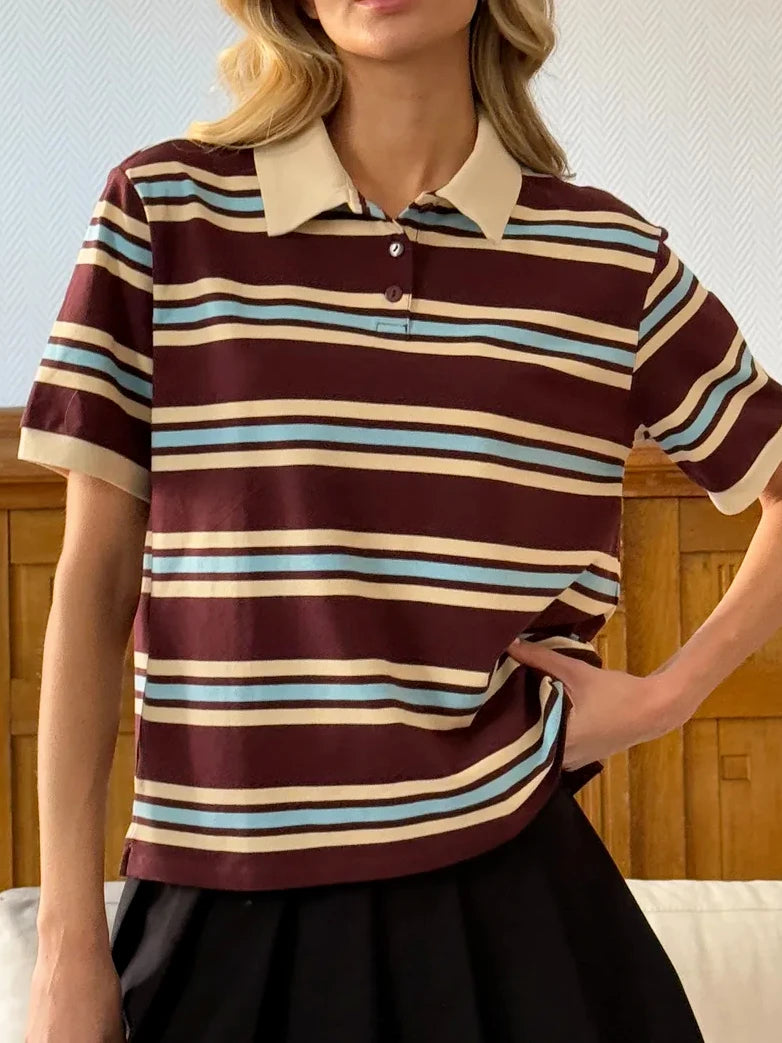 Hirsionsan Polo Neck T Shirt