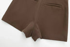 Mini Skirt Shorts Asymmetric