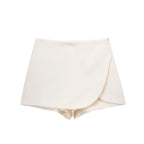 Mini Skirt Shorts Asymmetric