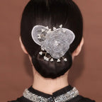 Cloth Flower Hair Clip