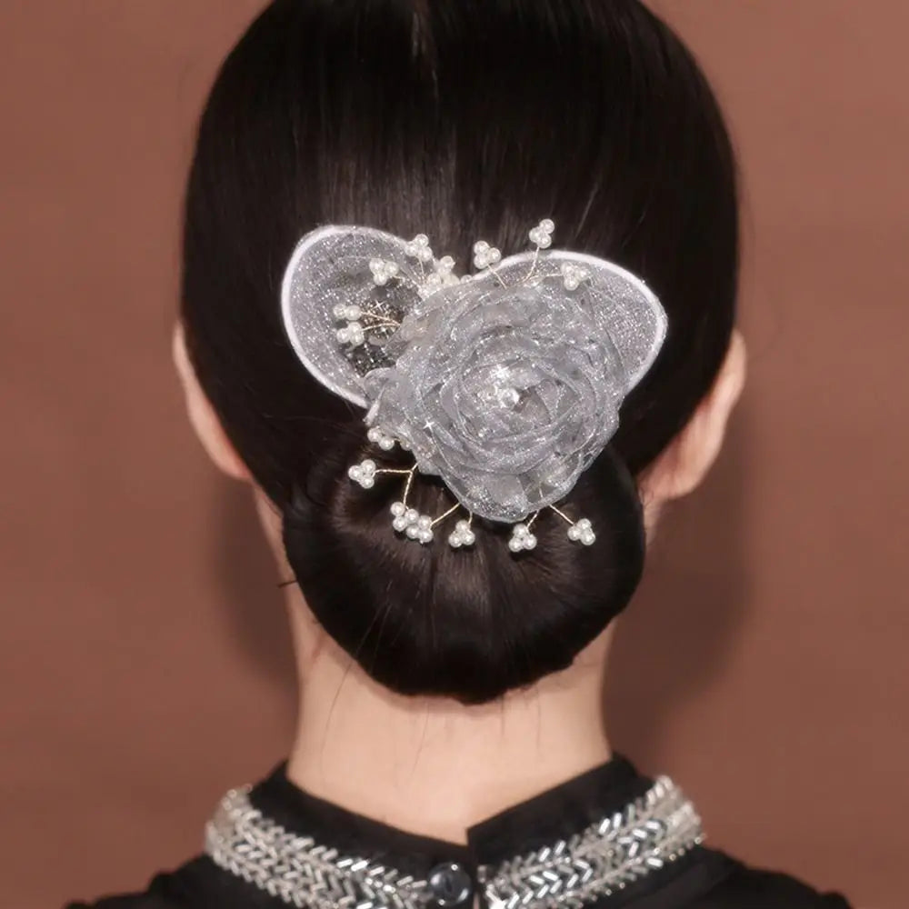 Cloth Flower Hair Clip