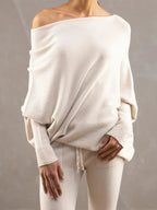 Women's Ribbed Knit Jumper Set