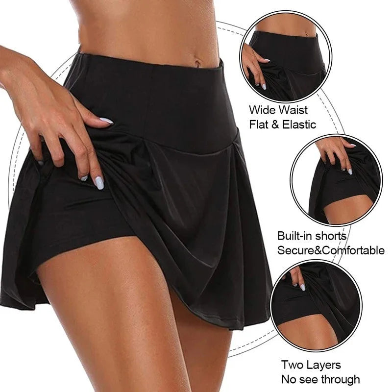 Tennis Fitness Short Skirts