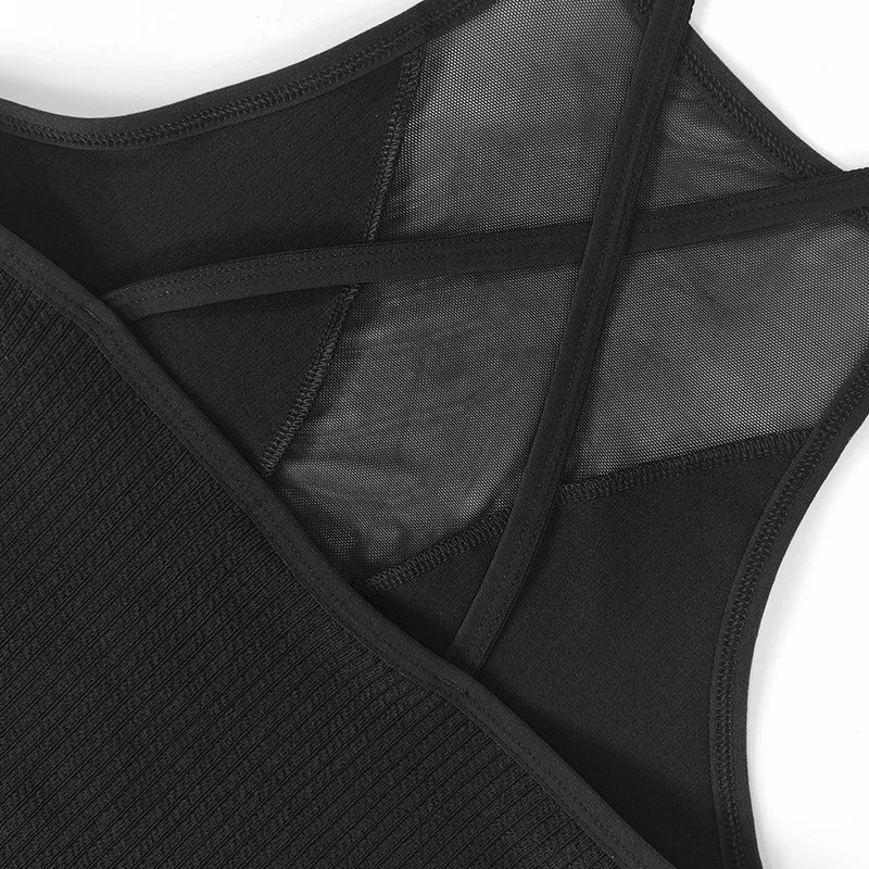 Sexy Mesh Camisole Crop Top