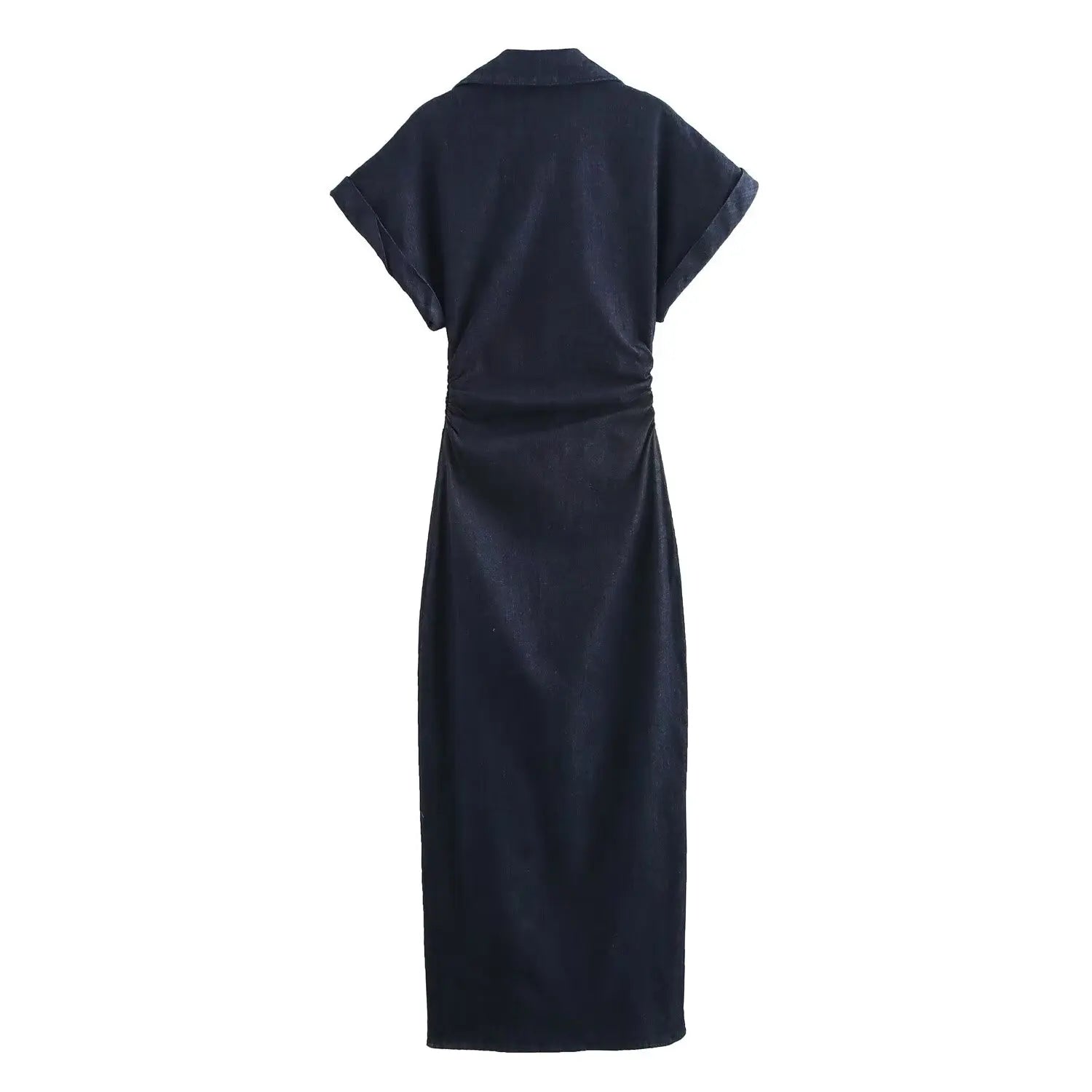 Denim MIDI dress