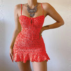 Casual Home Small Floral Dress