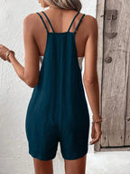 Short Rompers  with Pockets