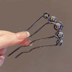 U Shaped Pearl Hairpins