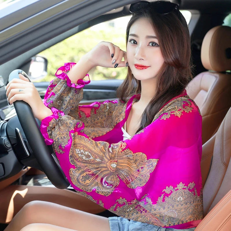 Summer Sun Protection Beach Shawl
