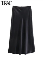 High Waist Long Skirts