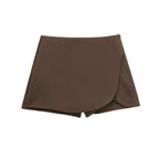 Mini Skirt Shorts Asymmetric