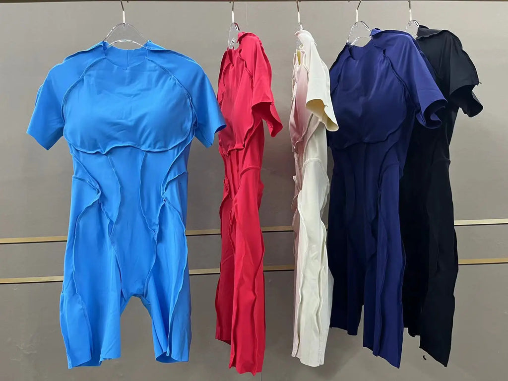 Gym Sports Push Up Cycling Jumpsuit