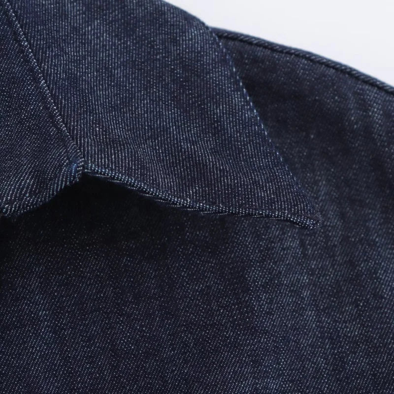 Denim MIDI dress