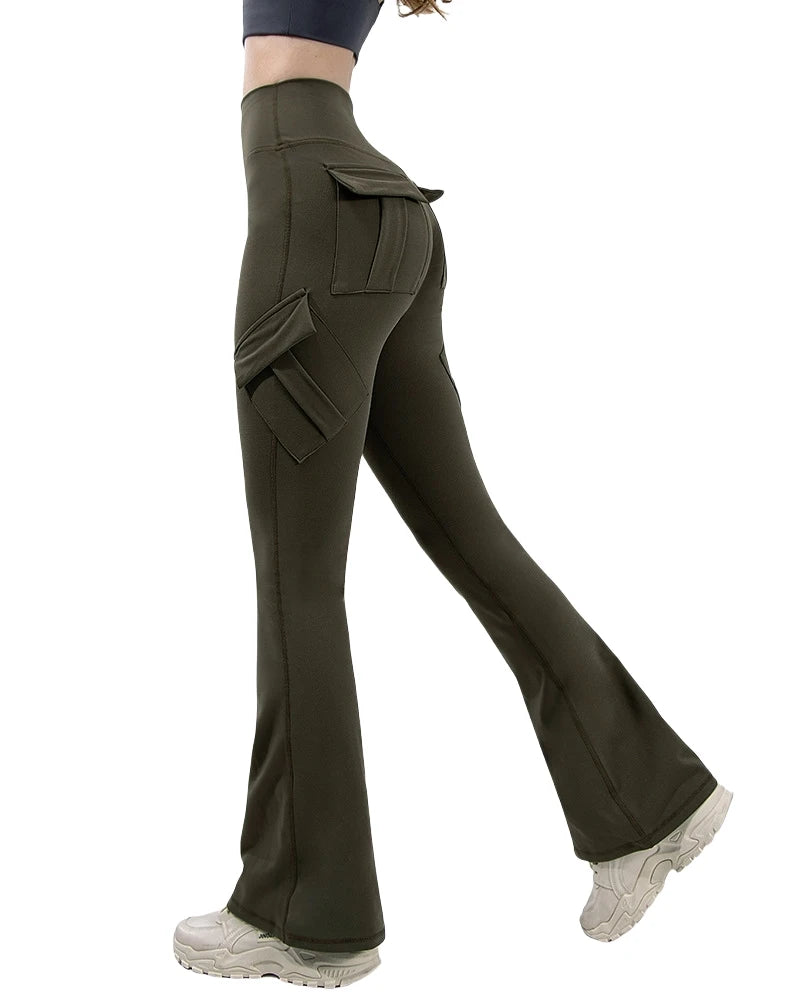 Wide Leg High Stretch Yoga Leggings