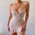 Casual Home Small Floral Dress