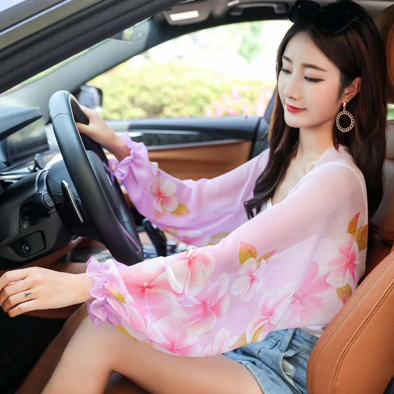 Summer Sun Protection Beach Shawl