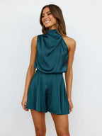 Ruffled Women Romper