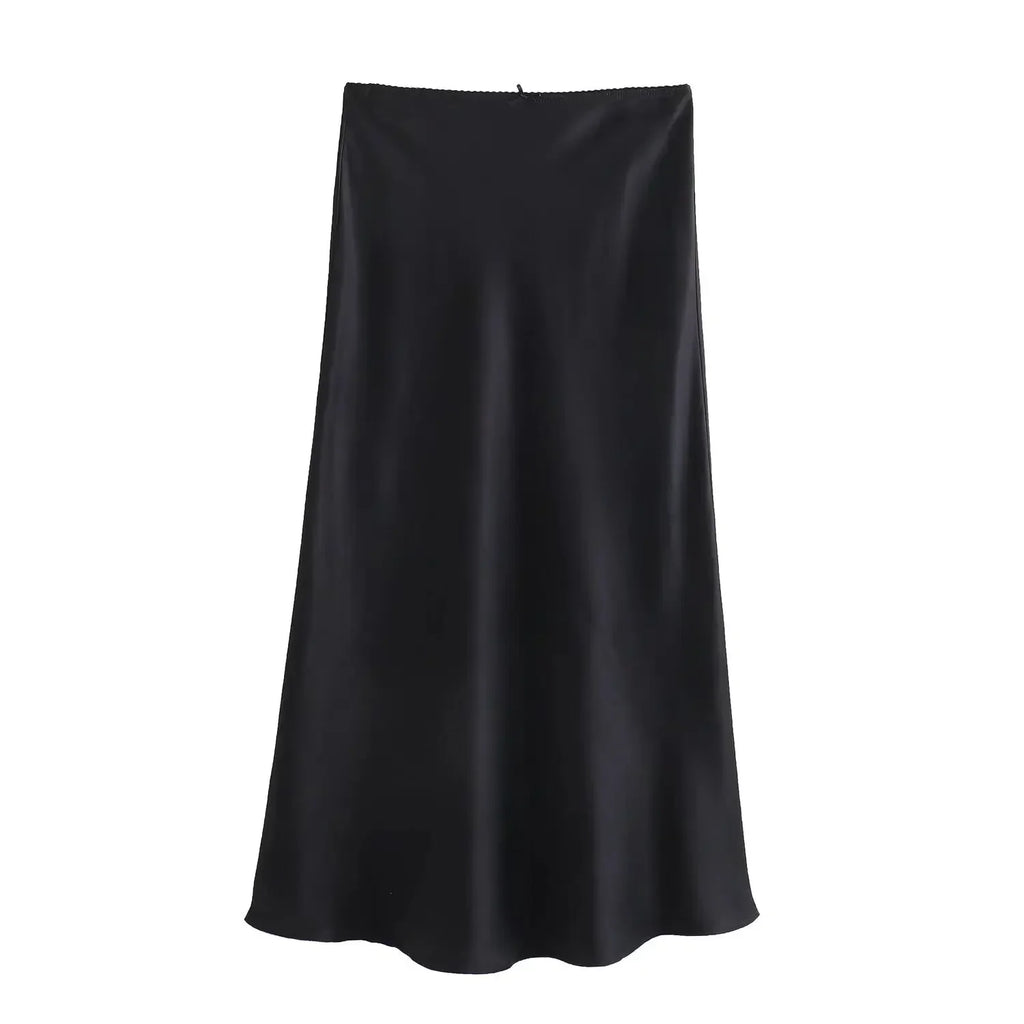 High Waist Long Skirts