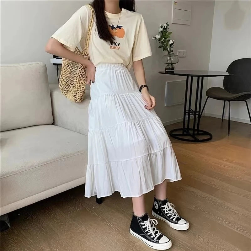 Summer Women Skirts Vintage