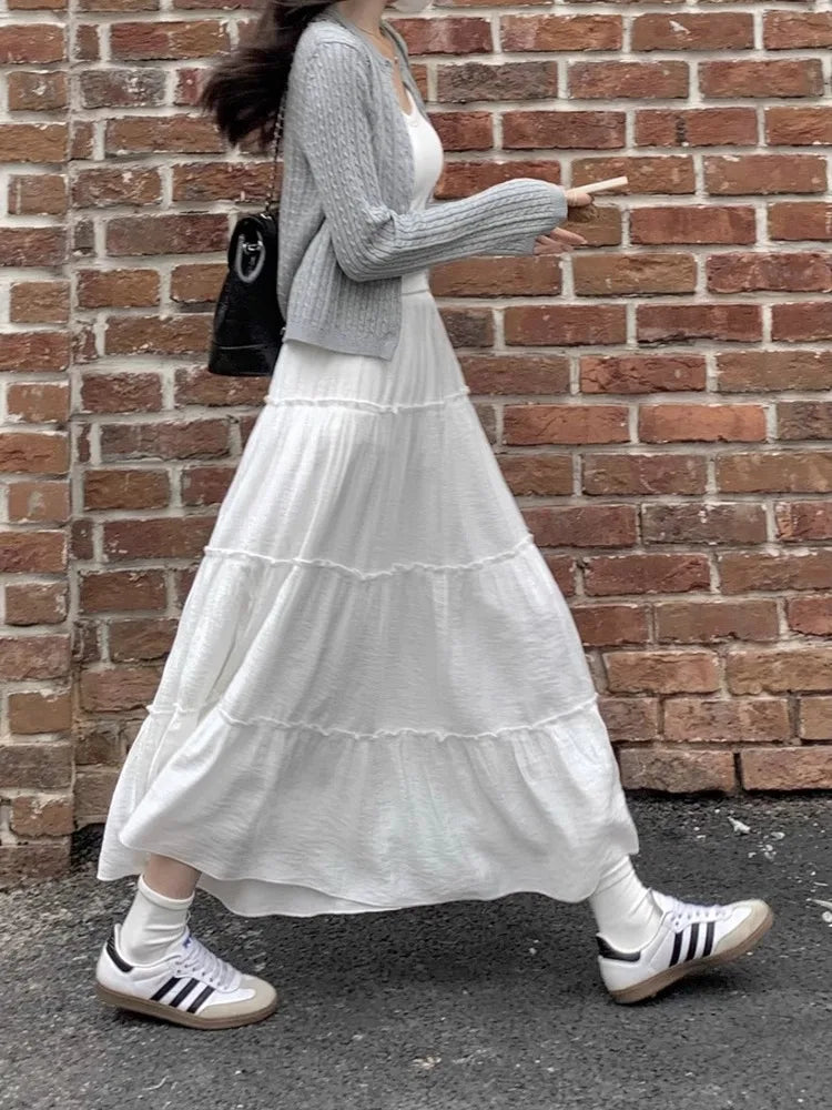 Women's Midi Umbrella Skirt