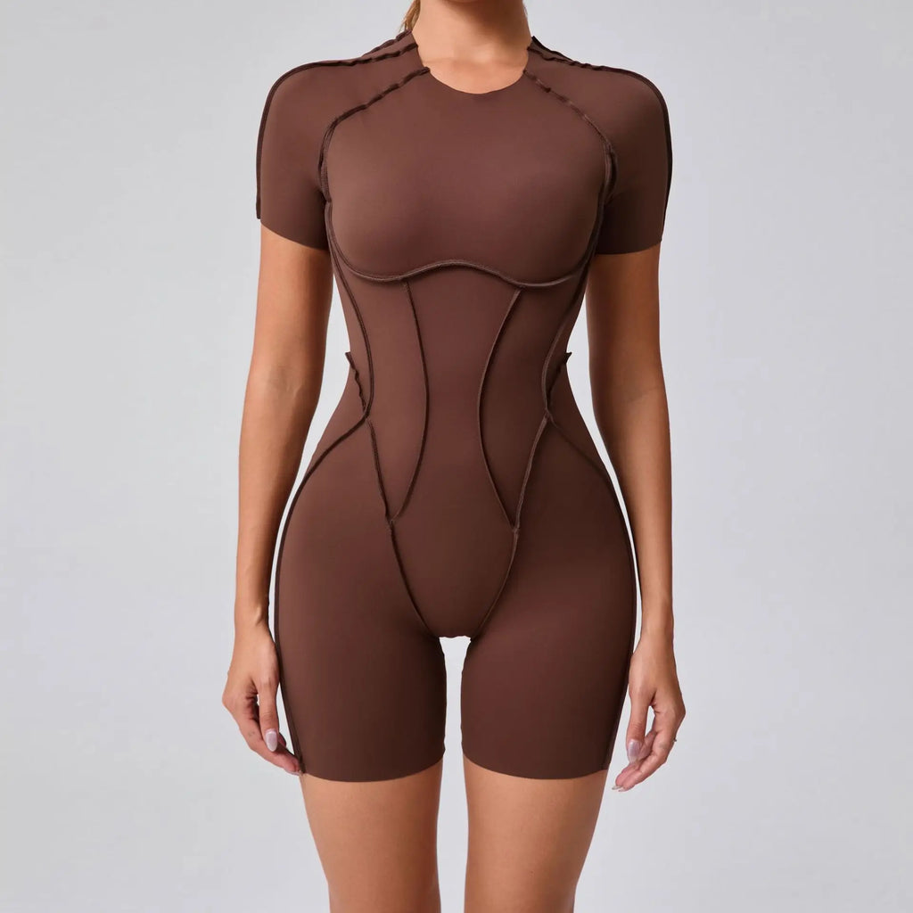 Gym Sports Push Up Cycling Jumpsuit