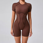 Gym Sports Push Up Cycling Jumpsuit