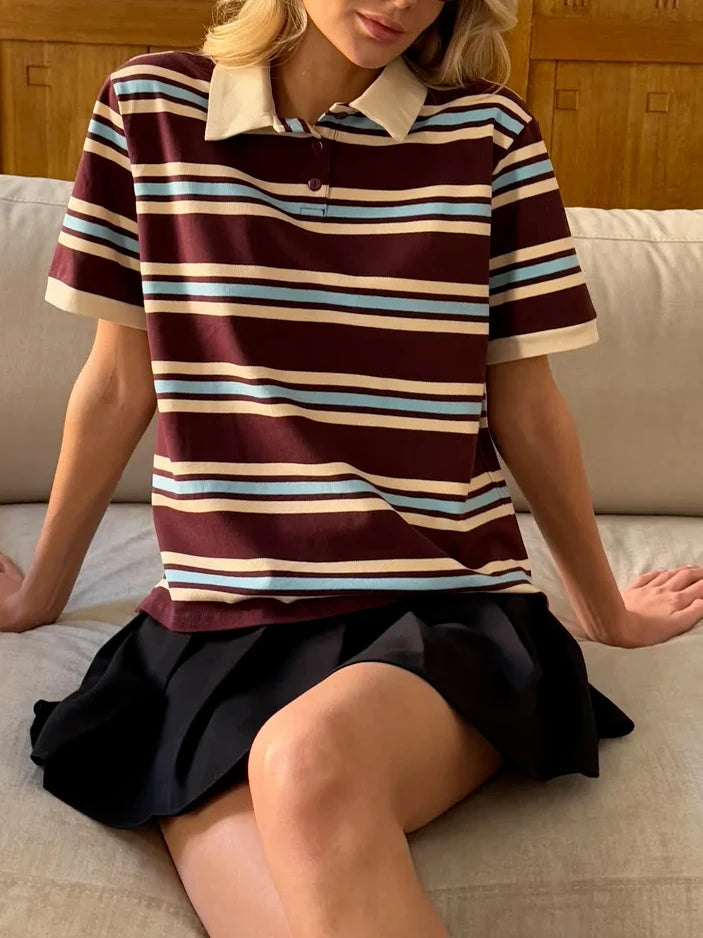 Hirsionsan Polo Neck T Shirt
