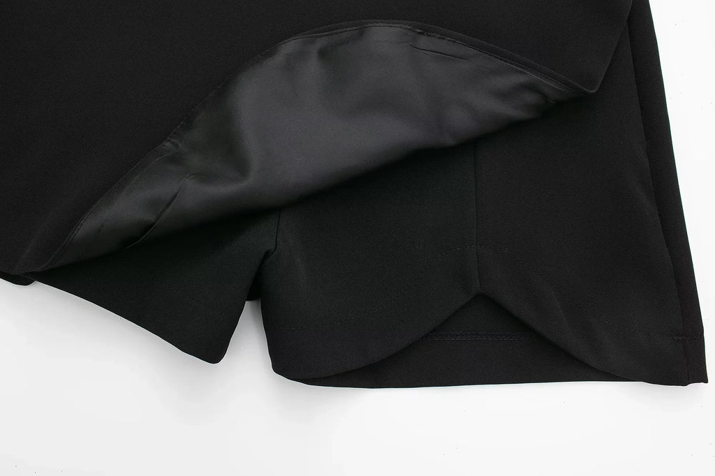 Mini Skirt Shorts Asymmetric