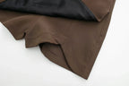 Mini Skirt Shorts Asymmetric