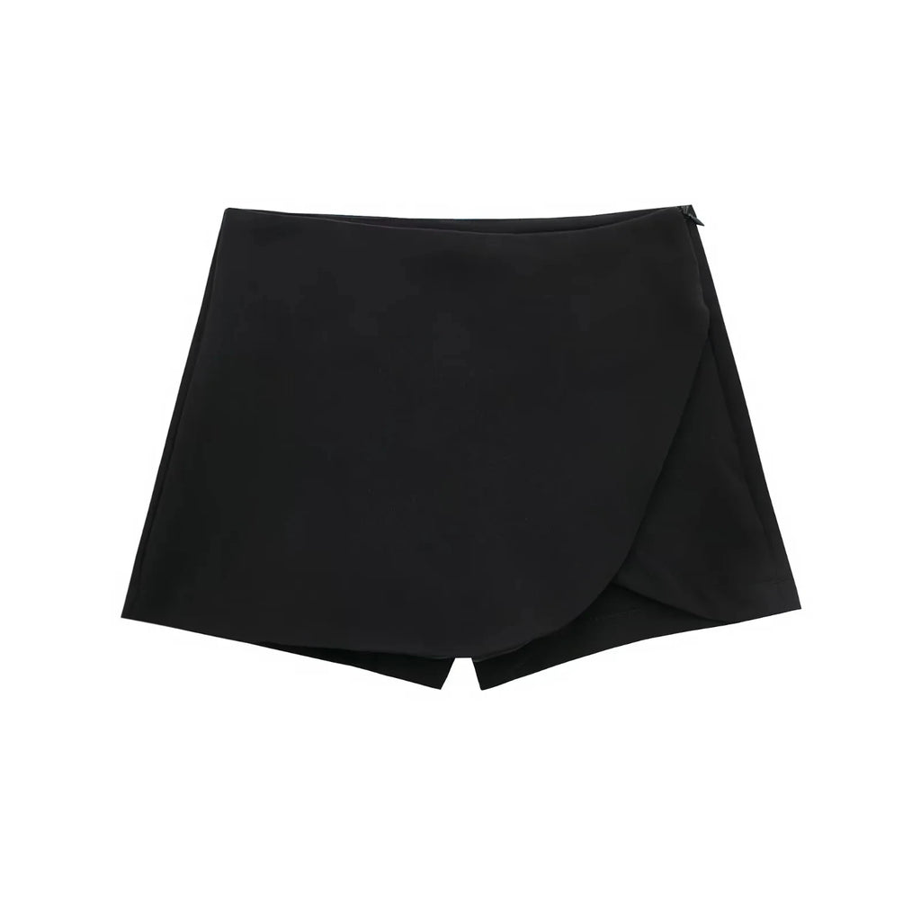 Mini Skirt Shorts Asymmetric