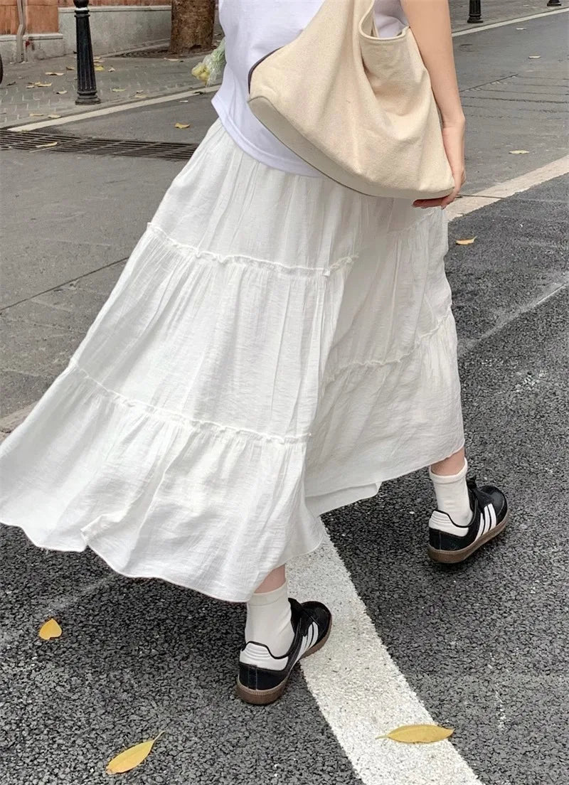 Women's Midi Umbrella Skirt