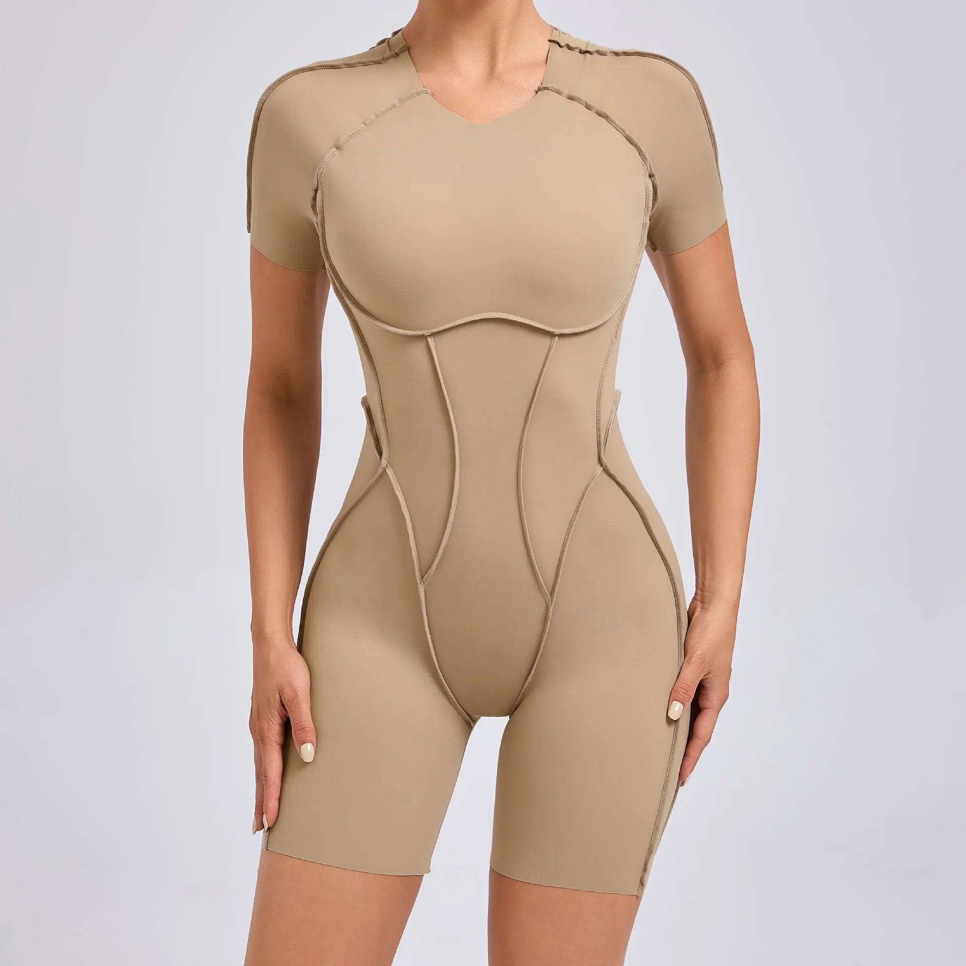 Gym Sports Push Up Cycling Jumpsuit