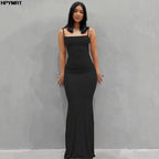 Backless Slim Sexy Maxi Dress