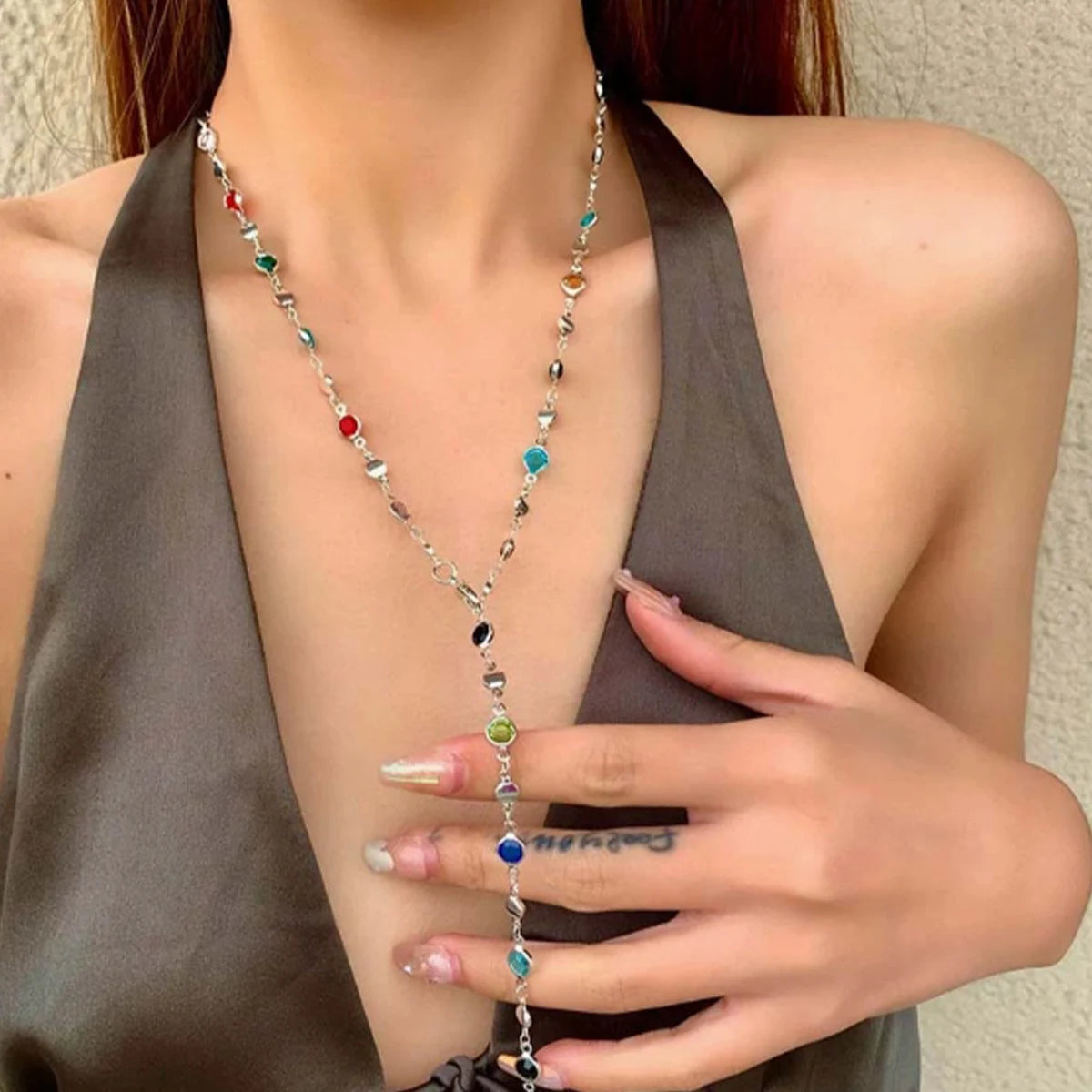 Geometric Necklace